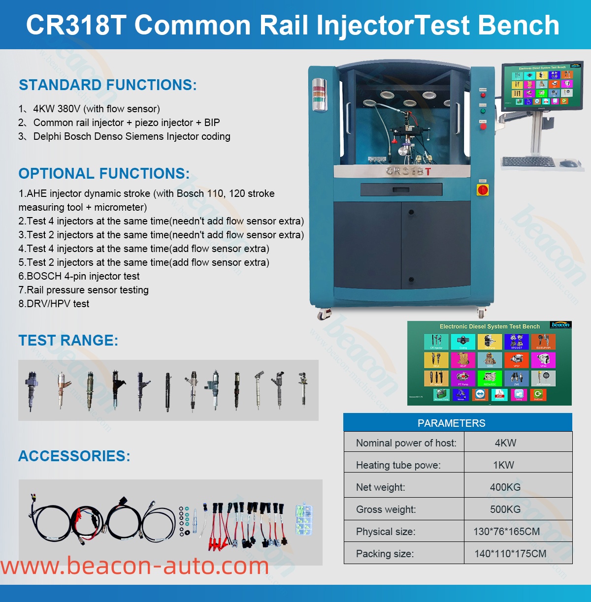 CR318T TEST BENCH 