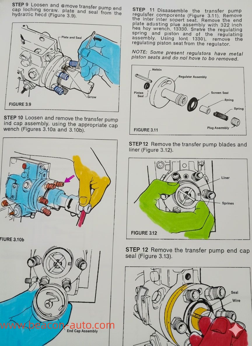 Stanadyne pump removal picture 