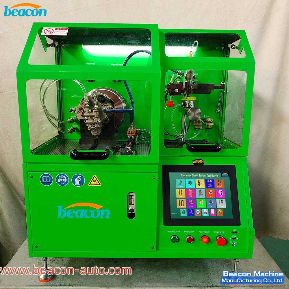 front view of Beacon CR217S Common Rail Injector Pump Test Bench  