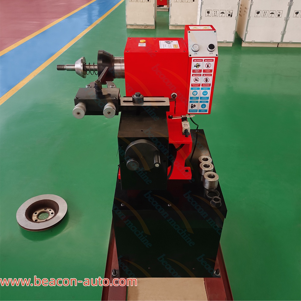 front view of C45B Brake Disc Lathe