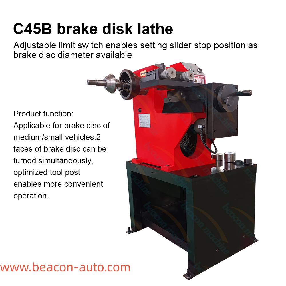 function of C45B Brake Disc Lathe