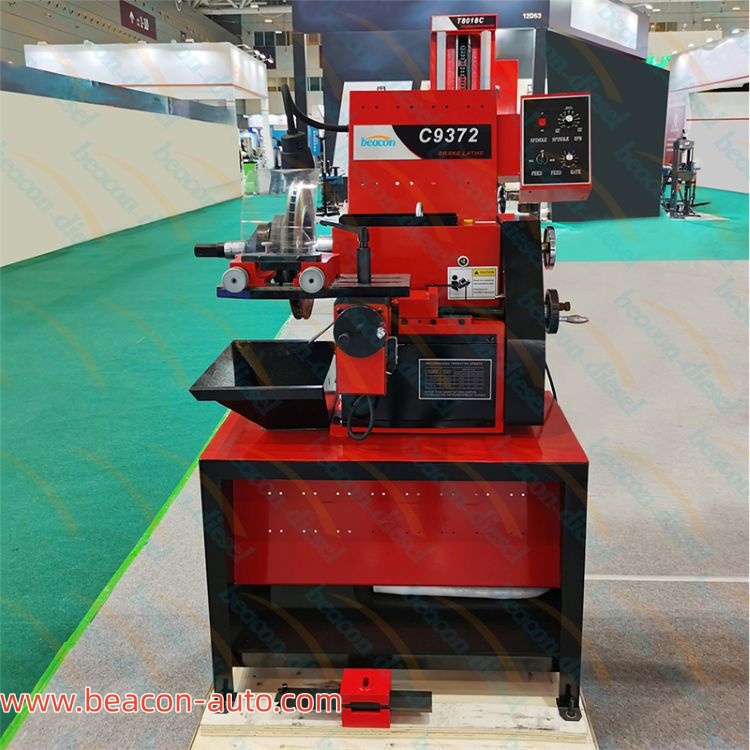front view of C9372 Brake drum disc lathe machine front view of C9372 Brake drum disc lathe machine