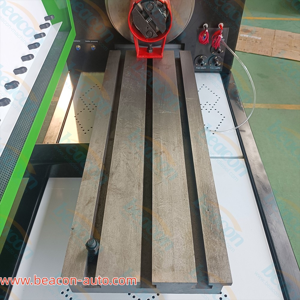 big table of 12PSB-H diesel Injection Pump test Bench
