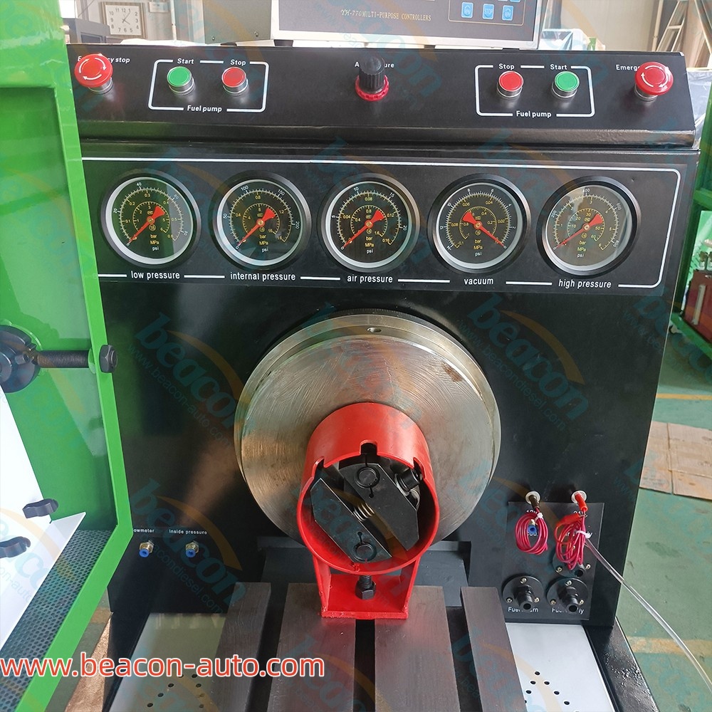 working area of 12PSB-H diesel Injection Pump test Bench