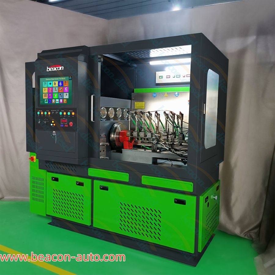 side view of  CR1018 Common Rail Injector Pump Testing Machine