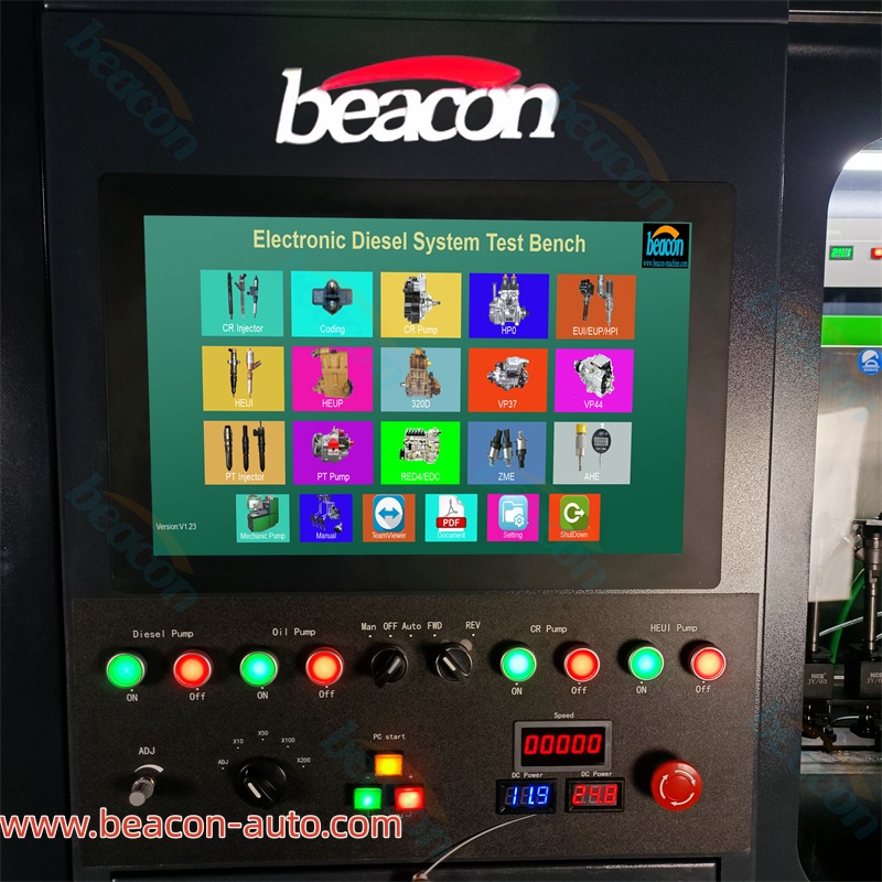 control box of  CR1018 Common Rail Injector Pump Testing Machine