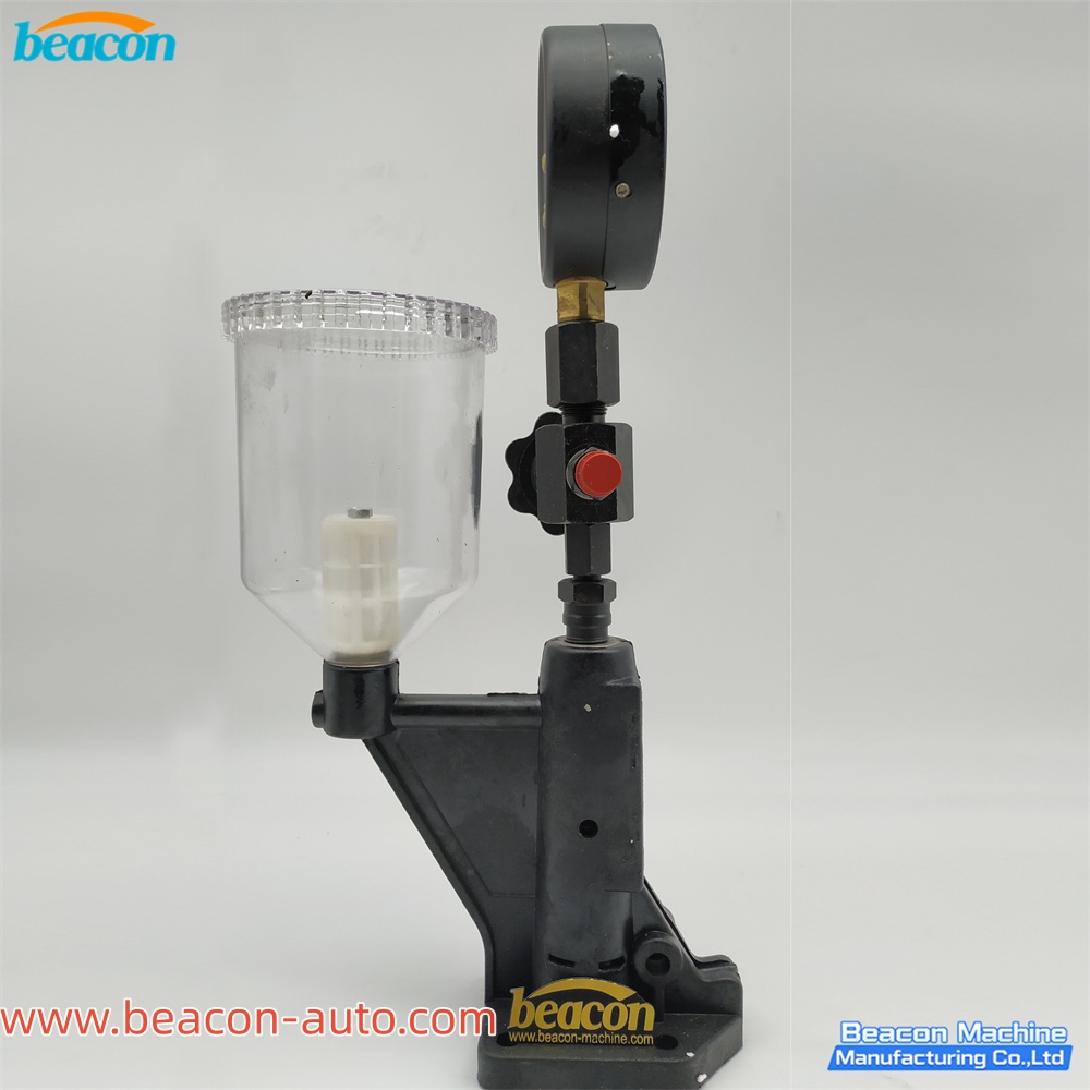 side view of S60H nozzle tester 