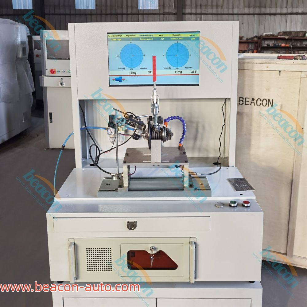 YYQ-10A Gas-drived turbocharger rotor balancing machine
