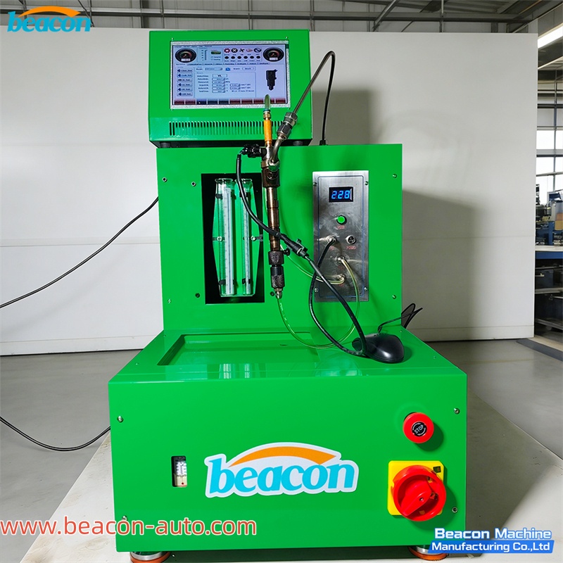 EPS109 common rail diesel injector test bench with glass measuring cup