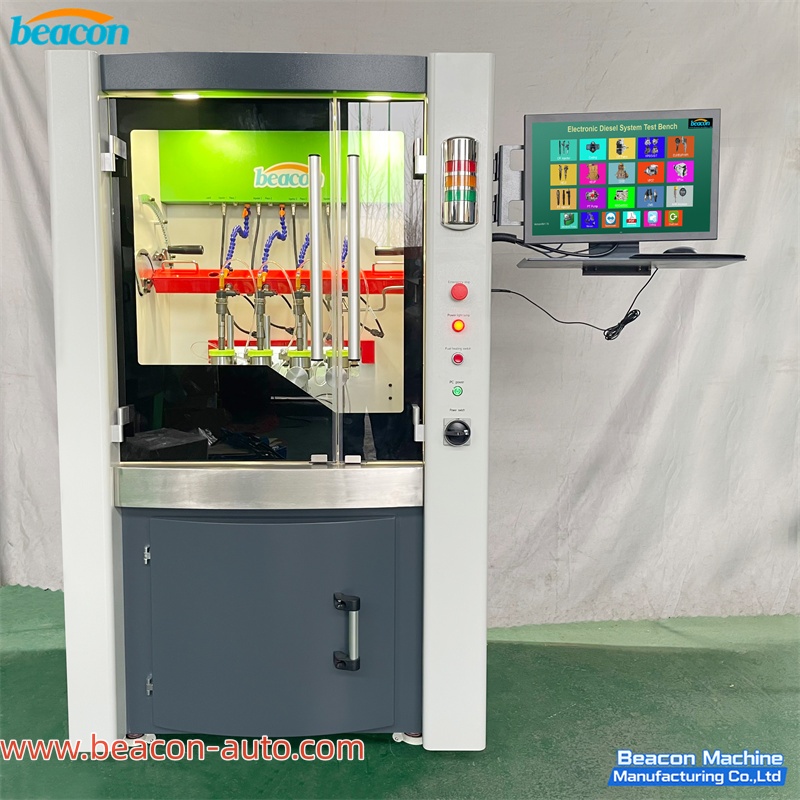 BC800 PRO Common Rail Diesel Injector Test Bench To Test 4 Pcs Of Injectors At The Same Time